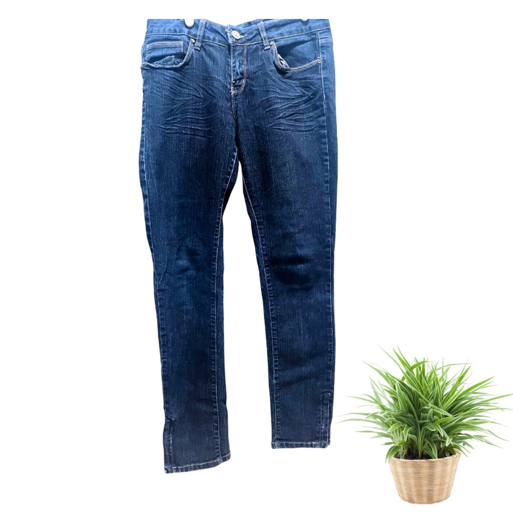Jou Jou Women's Skinny Jeans - Dark Blue